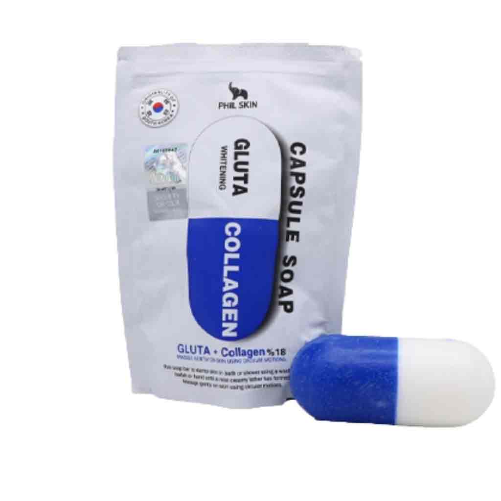 صابون کپسولی گلوتاتیون☑️روشن‌کننده پوست حاوی گلوتاتیون غنی شده با کلاژن افزایش خاصیت ارتجاعی پوست کمک به کاهش لکه‌های تیره آبرسانی و نرم‌کننده پوست تقویت بافت پوست مناسب برای انواع پوست طراحی کپسولی منحصر به فرد بهبود کلی ظاهر پوست