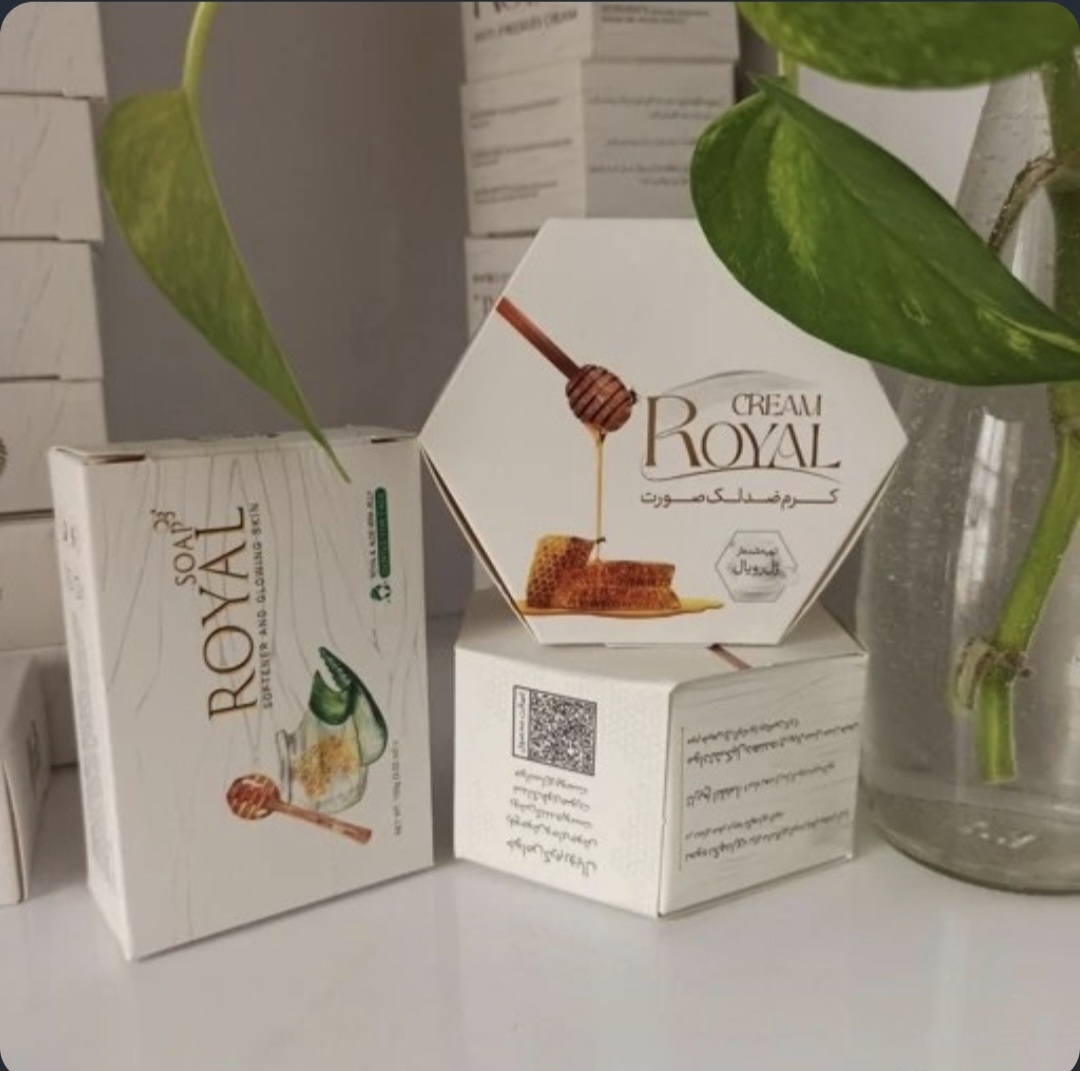 پک کرم و صابون رویال  به شرط اورجینال